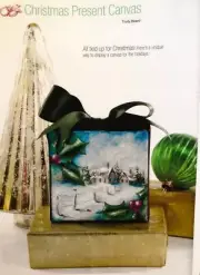 Paintworks 2011 Excerpt: Christmas Present Canvas by Trudy Beard