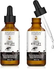 2PC Caffeine Eye Serum + EGCG, Eye Serum for Dark Circles and Puffiness, Under Eye Serum Reduces Puffiness, Dark Circles, Under Eye Bags, Wrinkles and Fine Lines Around The Eyes, Under Eye Serum