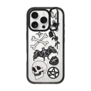 iPhone 16 Pro Impact Ring Stand Case MagSafe Compatible Gothic Vampire