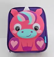 SMASH Pink Unicorn Insulated Lunch Box Great for School Lunches NEW with Tags