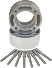 DuraBlue Aluminum EZ Wheel Spacer Pair 1-1/2" 4/110 #WS4110F