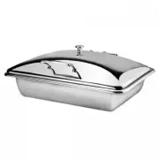 Athena Chafing Dish 1/1 Size Stainless Steel Induction & Fuel Heated Buffet