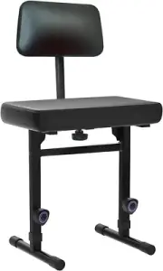 Piano Stool Bench Chair Seat Music Keyboard Stand Adjustable Soft Padded Cushion