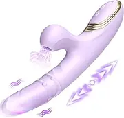 Female Sex Toys Thrusting Vibrator - Sucking Dildo Adult Toys with 10 Thrusting Vibrating & Sucking Modes, G Spot Vibrator Clitoral Vibrators Dildos, Sex Toys for Women Couple