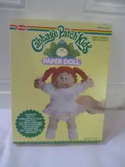 NEW IN BOX CABBAGE PATCH KID 9 1/2" PAPER DOLL AVALON 1983 NEVER OPENED