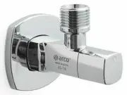 Arco LIPSTICK MINI STOP 1/2" Fx1/2" M Check Valve Inside, DR Brass CHROME