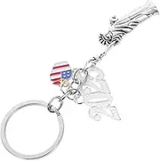 Zerodeko Statue of Liberty Keychain Pendant Bag Charm for Backpacks Purses Stylish Souvenir Accessory for Travel Lovers Detailed present
