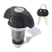 2 Keys Cam Cylinder Lock for Mailbox RVs Caravans Campers Cabinet Lock