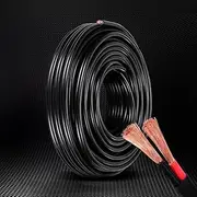 Giantz 4MM Twin Core Wire Electrical Cable Extension 10M Car 450V 2 Sheath