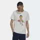 ADIDAS 5 DINO TEE 男短袖上衣-白-H13478 L 白色