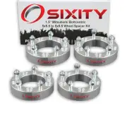 4pc 1.5" Wheel Spacers for Mitsubishi Raider Adapters Lugs Studs 5x5.5 br (for: Mitsubishi)