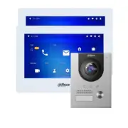 Dahua White 7inch 2MP 2-Wire 2 Screen Intercom Villa Kit - DHI-VT2W2M2S-KIT