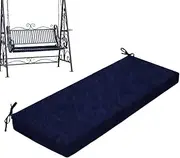 Generisch Waterproof Bench Cushion, Outdoor Bench Cushion, Swing Cushion, Outdoor Waterproof Reclining Replacement, Fading Non-Slip Swing Cushion, Soft Sofa Cushion for Sofa