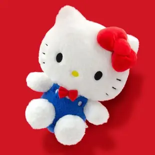 正版授權三麗鷗Hello Kitty 50周年兒童毛絨玩具公仔凱蒂貓抱枕女