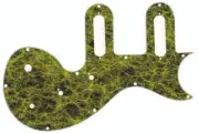 Pickguard Epiphone Les Paul SL Graphical Graphic Scratchplate Microfibre Green