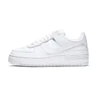 在飛比找PChome24h購物優惠-Nike Air Force 1 Shadow 女 白 解構