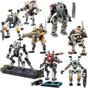 Vanguard-Class Mech Model Building Block Toy Game Robot Action Figure Collection