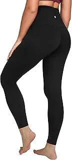 [QUEENIEKE] Womens Yoga Pants High Waisted Sports Leggings Tummy Control Workout Pants with Pocket for Running Fitness Yoga(XS, Black)