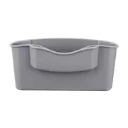 Universal Strong Sticky Large Capacity Car Storage Box Phone Holder for iPhone Xiaomi Mobile Phone GRAY COLOR