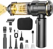 Car Vacuum Cleaner, Koreal 4 in 1 Handheld Vacuum Cleaner Cordless with Brushless Motor, 22000Pa High Power Vacuum Cleaner, Mini Vacuum Rechargeable for Home, Car, Office