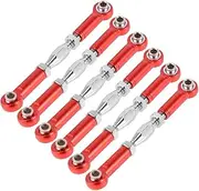 NAMOARLY Upgrade Your Truck 6pcs 71mm Aluminum Rod Linkage Turnbuckle Rods for 1/10