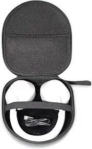 ProCase Hard Universal Headphone Case Compatible with JBL Tune 770NC 520BT 510BT Sony (MDR-ZX100/110 WH-720N/770) BERIBES Soundcore TOZO, Travel Storage Bag Box for Over-Ear Swivel Headphones -Black