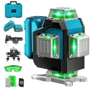Laser Level, Elikliv Laser Level 360 Self Leveling, 200Ft Green Laser Level L...