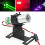 Fat Dot Beam 405nm 532nm 650nm Violet/Green/Red Laser Module Stage Light Holder