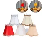 Retro Cloth Lampshade Jacquard Fabric Wall Lamp Cover Living Room