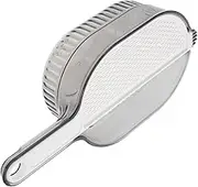 Plastic Fruit Colander Rice Strainer Bowl Large Capacity Drainage for Fruits Rice