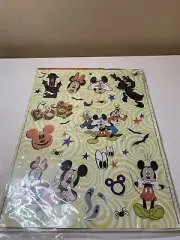 Disney Halloween Mickey Mouse & Friends 16 Piece Static Window Cling Set