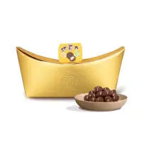 在飛比找momo購物網優惠-【小麥購物】招財進寶 巧克力米果 30g(金元寶造型 巧克力