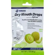 Hager Pharma Dry Mouth Drops with Sugarless Melon Natural Flavor 2 oz 3 Pack