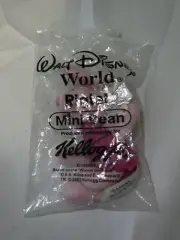 New Sealed 2001 Piglet Kellogg’s Mini Bean Walt Disney Pooh Cereal Plush Toy