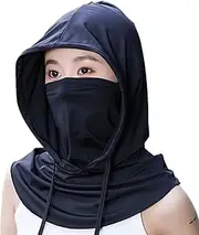 HOIROJEK Cooling Balaclava Sun Mask for Men Women Hood Full Face Mask Neck Gaiter Sun Protection Shiesty Face Cover for Motorcycle Cycling
