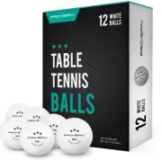 PRO-SPIN Ping Pong Balls - 3-Star Table Tennis Balls | High-Performance 40+ ABS