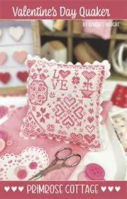 Valentine's Day Quaker~Primrose Cottage Stitches