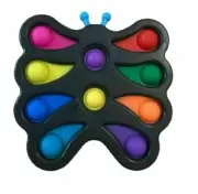 Large Beautiful Butterfly Push Pop Bubble Butterfly Stress Relief Sensory Toy