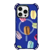iPhone 16 Pro Bounce Case MagSafe Compatible Macaron Shuffle (Transparent)