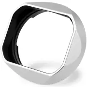Haoge Lens Hood for Voigtlander ULTRON 28mm F2 Type I & II VM Lens Silver