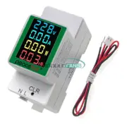 Digital Power Energy Voltmeter Ammeter Watt Kwh Power Meter AC 50V-300V 100A