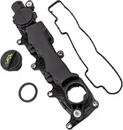 Engine Valve Rocker Cover Compatible With Citroen C2 C3 & Peugeot 206 207 307 1.6 HDi 0248L1 9651815680