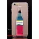 【世明國際】紅酒杯 iphone6/6 plus手機殼 雙色雞尾酒 保護殼 硬殼 液體 酒瓶 I6/6+