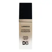 DB Cosmetics Luminous Hydrating Foundation Face Makeup SPF15 True Ivory 30ml
