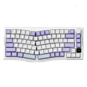 AJAZZ AKS075 82 keys Wireless Mechanical Keyboard with 0.85inch Color Screen and Volume Knob Three-mode Hot-swappable RG