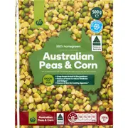 Woolworths Peas & Corn 500g