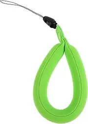 KALLORY Floating Wrist Strap Neoprene Lanyard for Cameras Cell Phones High Visibility Green Reliable Water Protection for Snorkeling Underwater Activities