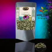 Echinacea Capsules ORGANIC Extract Vegan NO FILLERS 500mg 100% Pure 50 -100 -200