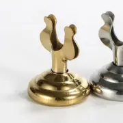 3 Pcs Number Plate Stainless Steel Note Holder Table Numbers Rack