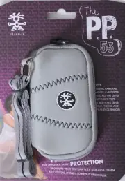 Crumpler PP 55 Compact Camera Pouch and Strap - Silver